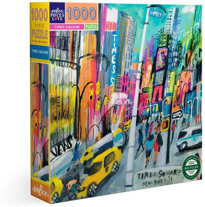 Puzzle 1000 pcs Times Square - Eeboo