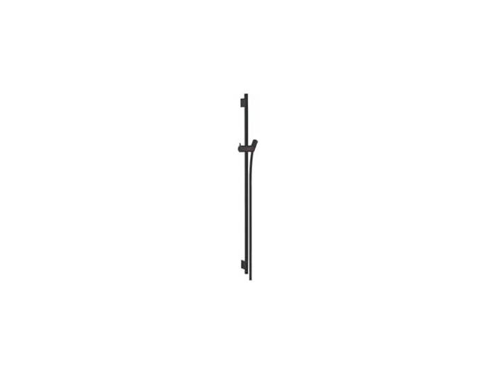 hansgrohe Unica S Puro glijstang 90 cm met doucheslang mat zwart, 28631670