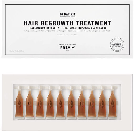 30ml PREVIA Extra Life Hair Regrowth Treatment (10 x 3ml)