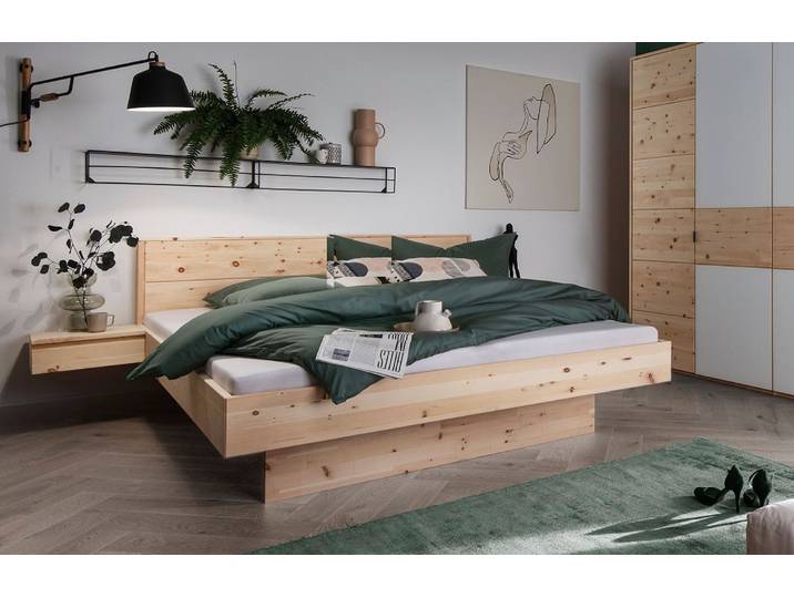 Massives Schwebebett aus Zirbenholz zum einmaligen Sonderpreis – 3%-Vorkasse-Rabatt