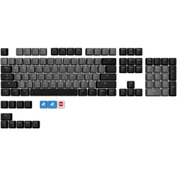 Sharkoon SAC20 PBT ANSI US 114 backlit caps, Keycaps, Schwarz