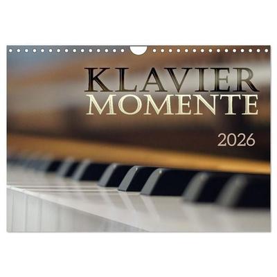 Klavier Momente (Wandkalender 2026 DIN A4 quer), CALVENDO Monatskalender