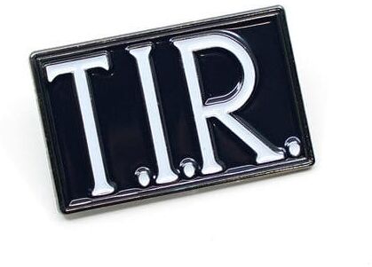 Spilla "TIR sign"