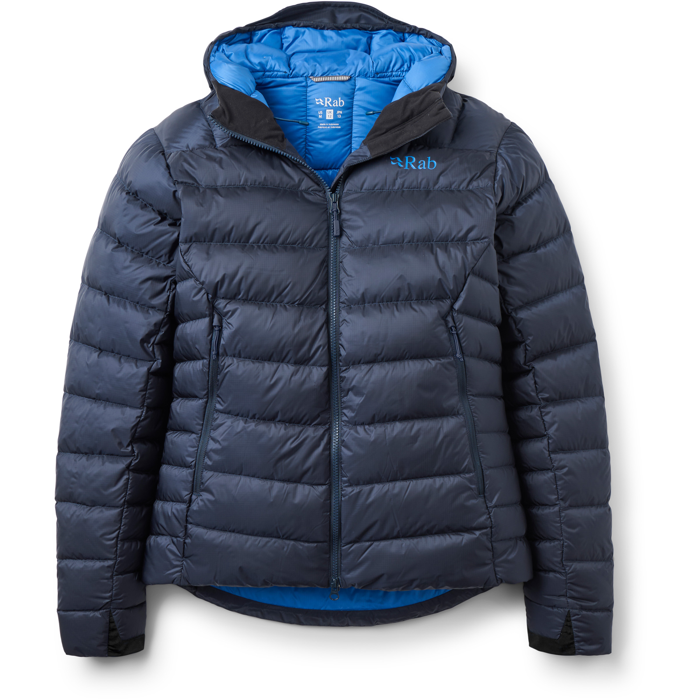 Rab Electron Pro Damen Isolationsjacke blau Größe L Trekking Windabweisend Wasserabweisend