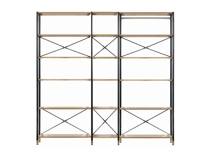 Regal-Set, Robuste Materialien, 210×210 cm, Modular & Flexibel, Klassisch
