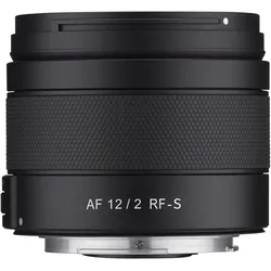 Samyang AF 12mm F2.0 Canon RF-S (Canon RF, Canon RF-S, APS-C / DX), Objektiv, Schwarz