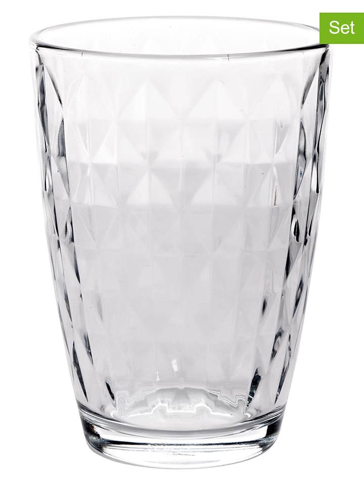 Cosy&Trendy 3er-Set: Gläser "Mirror" - 390 ml - onesize