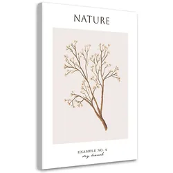 WANDBILD trockener zweig natur