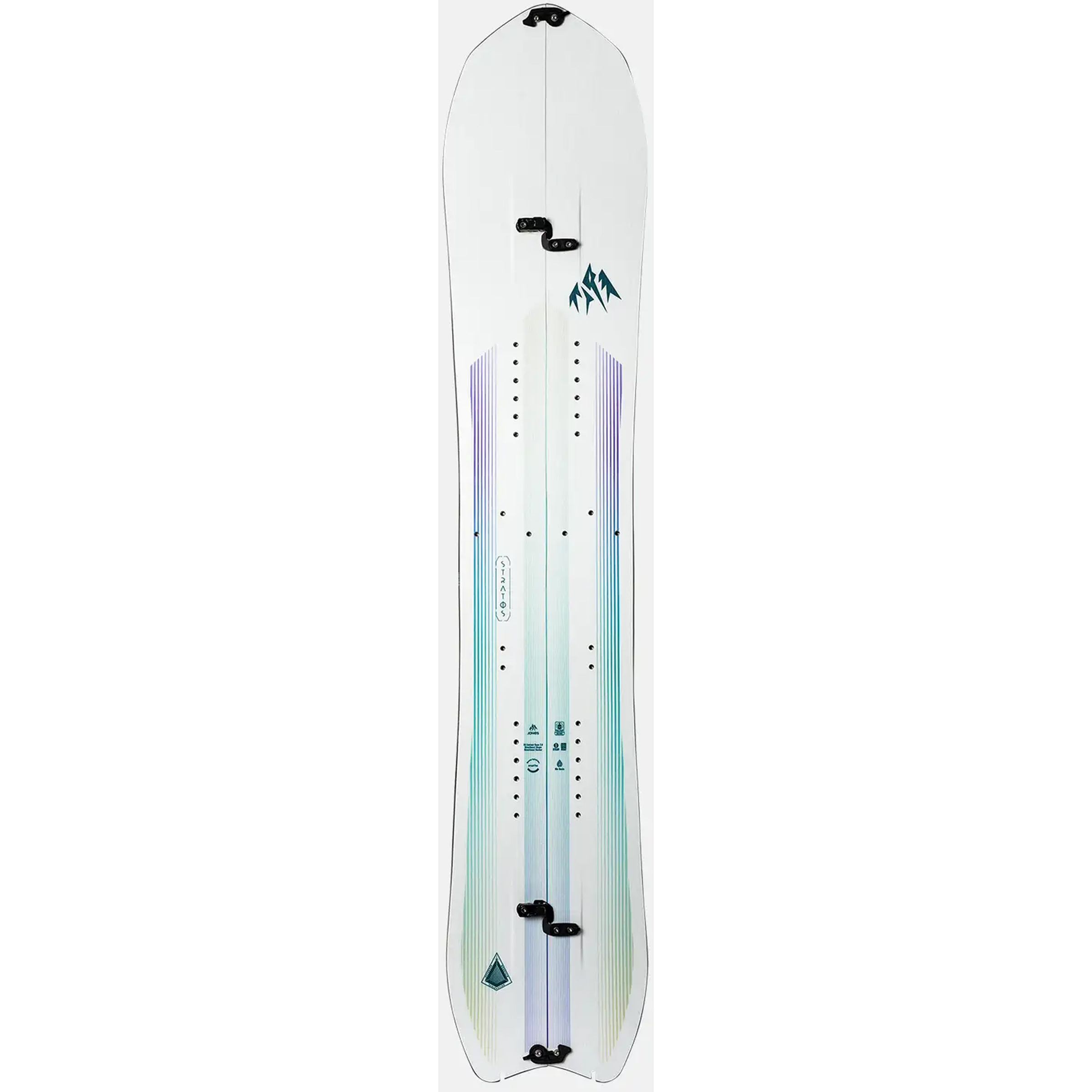 Jones Stratos Splitboard 26/27 Damen Splitboards weiss Größe 152cm Splitboard