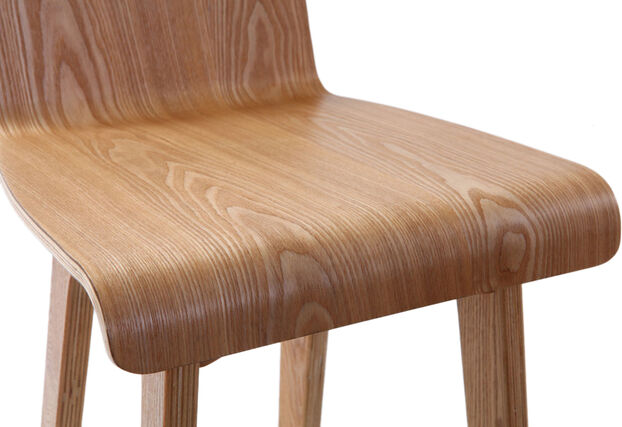 Miliboo Design-Barhocker / -stuhl Holz naturell skandinavisch BALTIK