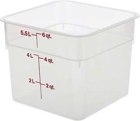 Contenitore graduato Cambro 6SFSPP190 CAMSQUARES Traslucido