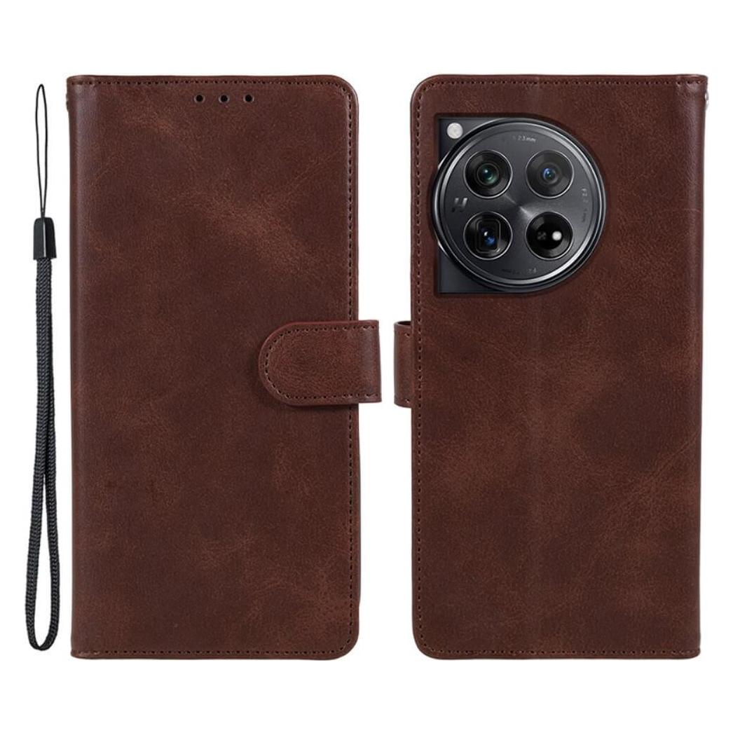 Cover-Discount OnePlus 12R - Premium Handyhülle Etui braun (OnePlus 12R) (660176759G)