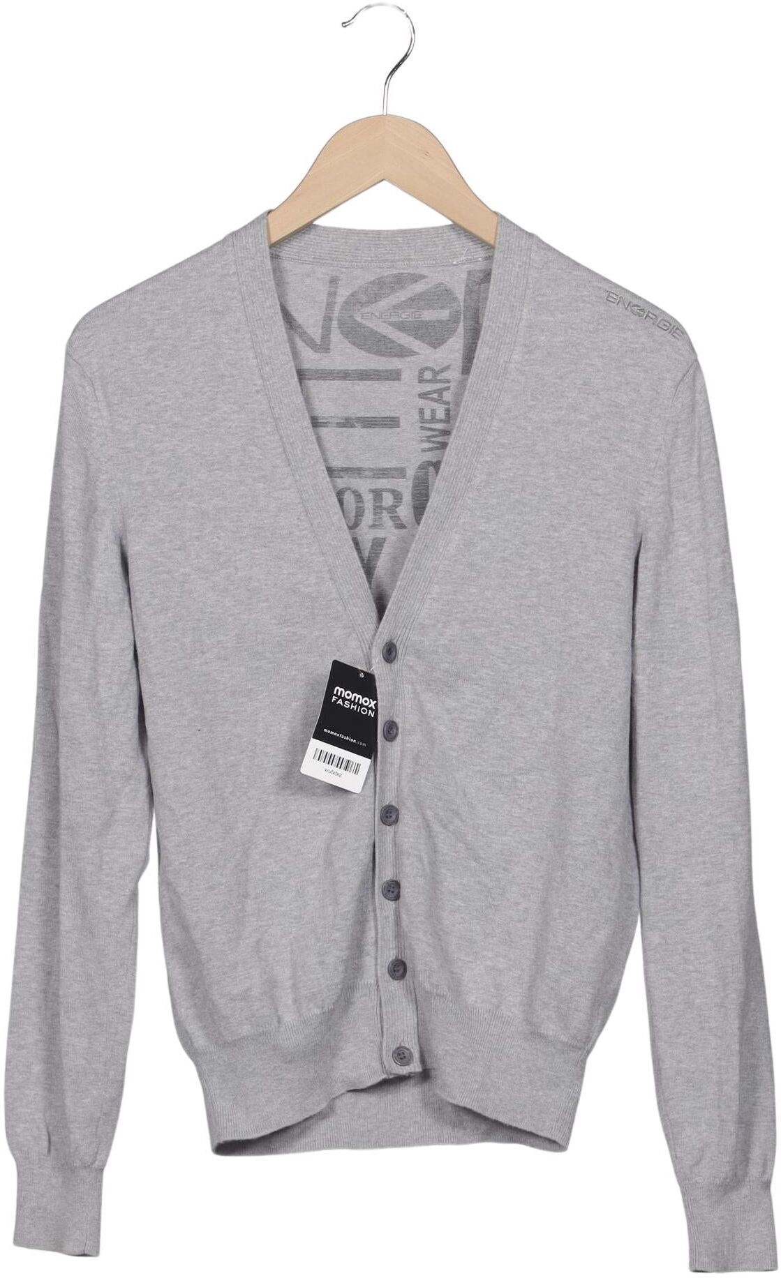 Energie Herren Strickjacke, Grau, Gr. M, kein / Etikett - Second Hand