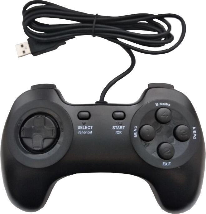 Amiko Classical Gamepad Wired Controller-Zwart (PC) Nieuw
