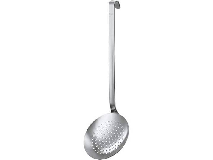 Rösle 10050 schuimspaan plat grof geperforeerd, 32 cm lang