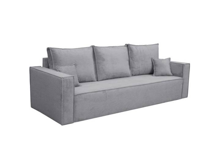Sepro Meble Sofa Grau EKO Ausziehbar, 234x87x88 cm, Wohnzimmer, Sofas & Couches, Sofas