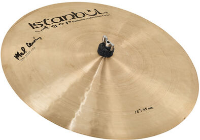 "Istanbul Agop 18"" Mel Lewis Sign. 1982 Crash "