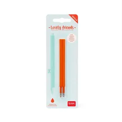Legami Gelstift Nachfüllpatronen Lovely Friends Orange 0.5mm