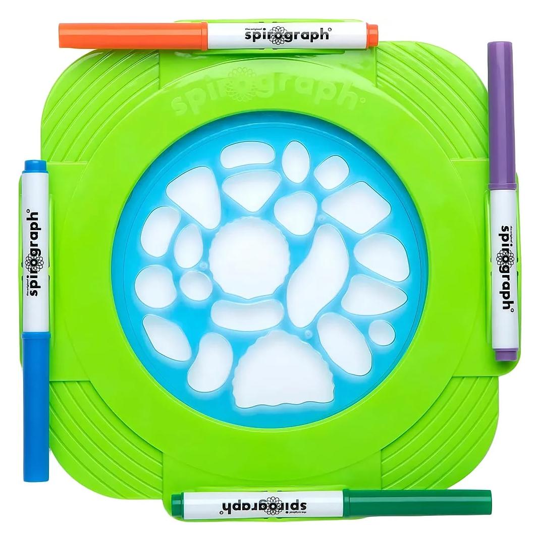 Boti Malschablonen-Set Spirograph Window Designer grün (38880)