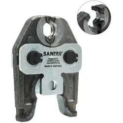 Sanpro, Zange, - V - Profil Pressbacke / Presszange, Grösse V 12