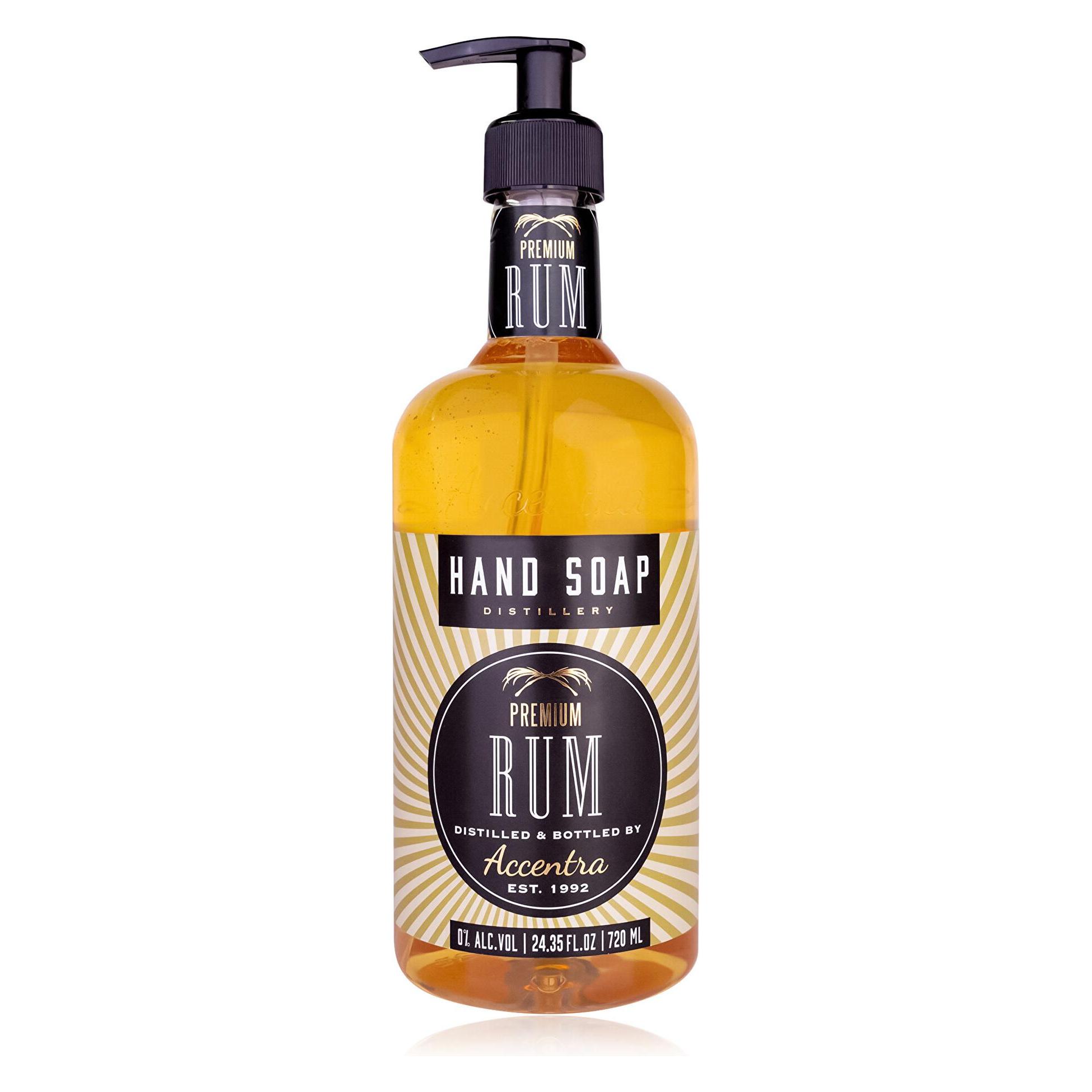 Accentra MEN CLASSICS Handseife RUM in Pumpspender (Flüssigseife, 720 ml) (8160206)
