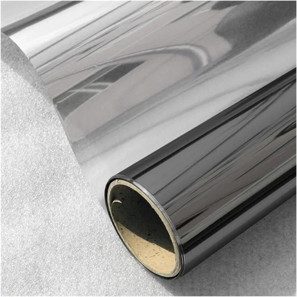 Zwarte Reflecterende Raamfolie voor Privacy en Zonwering - 40 x 300 cm