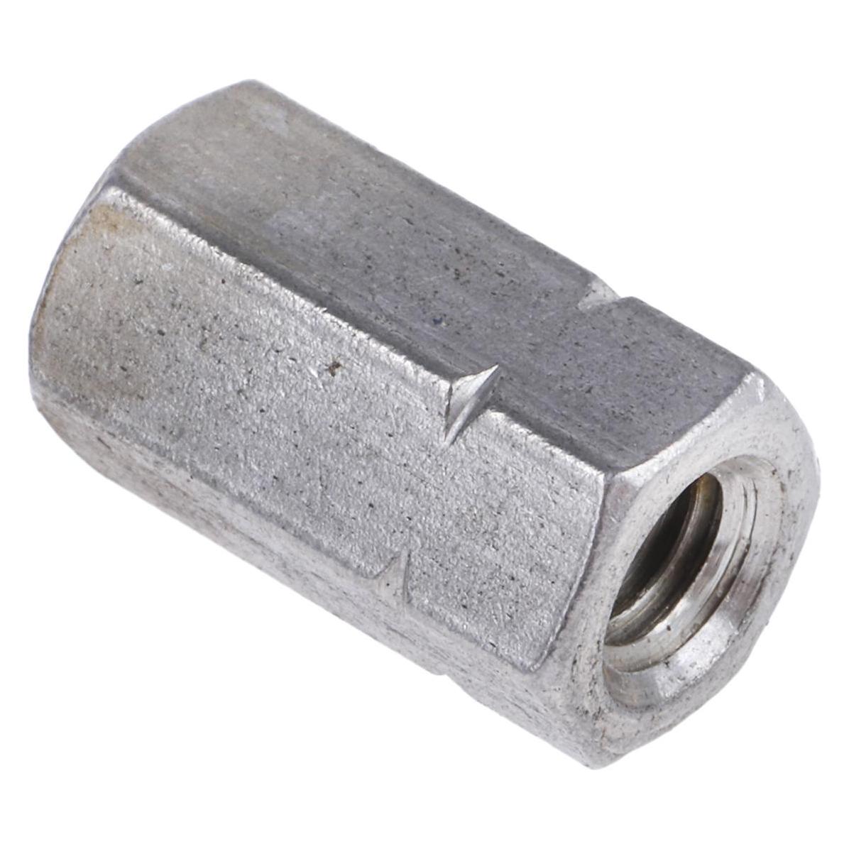 RS PRO Verbindungsmuttern M6x18mm (M6) (825269)