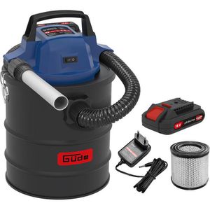 Güde Aschesauger AS 18-201-05, 58580, Akku, 18 Volt / 2,0 Ah, Behältervolumen 18 Liter