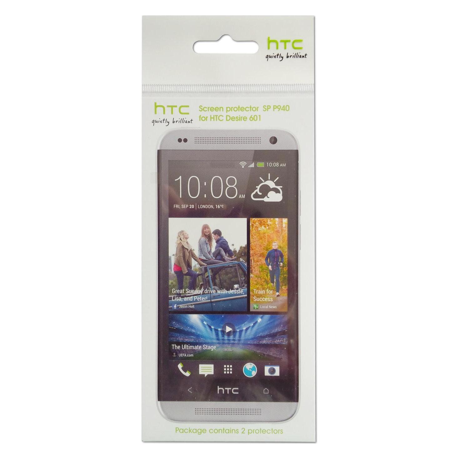 HTC SP P940 Bildschirmschutz (Packung mit 2) (2 Stk., HTC Desire 601) (66H00130-00M/10075921)