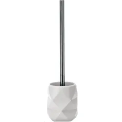 Kleine Wolke WC-Bürstenhalter Crackle Weiß 10,6x39x10,6