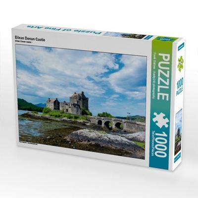 CALVENDO Puzzle Eilean Donan Castle | 1000 Teile Lege-Größe 64x48cm Foto-Puzzle für glückliche Stunden