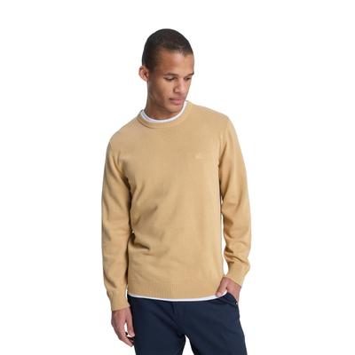 Strickpullover QUIKSILVER "Salt Water Light", Herren, Gr. S, beige (khaki), Obermaterial: 100% Baumwolle., Pullover Strickpullover