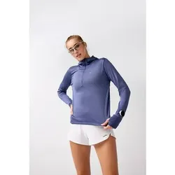 BROOKS Damen Kapuzensweat Notch Thermal Hoodie 3.0, Größe XL in Lila Lila