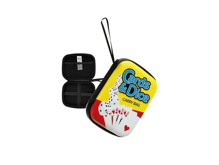 Trousse de rangement pour cartes et dés