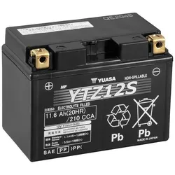 Yuasa YTZ12S AGM 11 Ah Motorradbatterie 12V (DIN 51120)