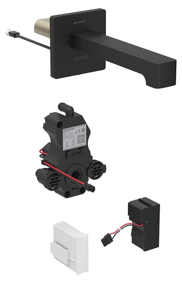 Geberit 116272141 Brenta WT-Arm.,Wandmontage, Netzbetr.