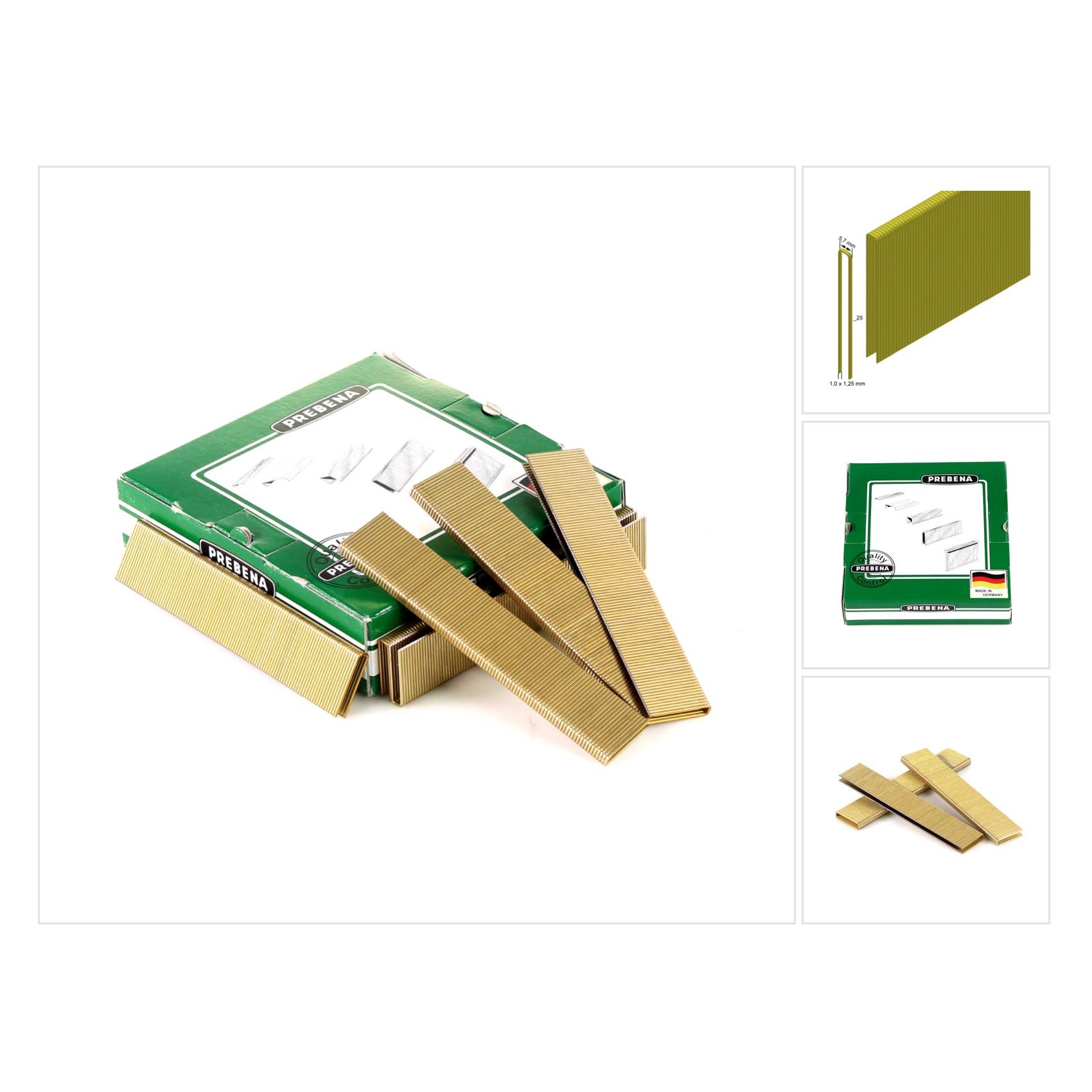 Prebena Heftklammern Type E25CNKHA 4600 St. (E-25 CNK HA)