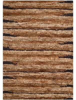 SAFAVIEH Hand-knotted Organica Judite Casual Jute Rug