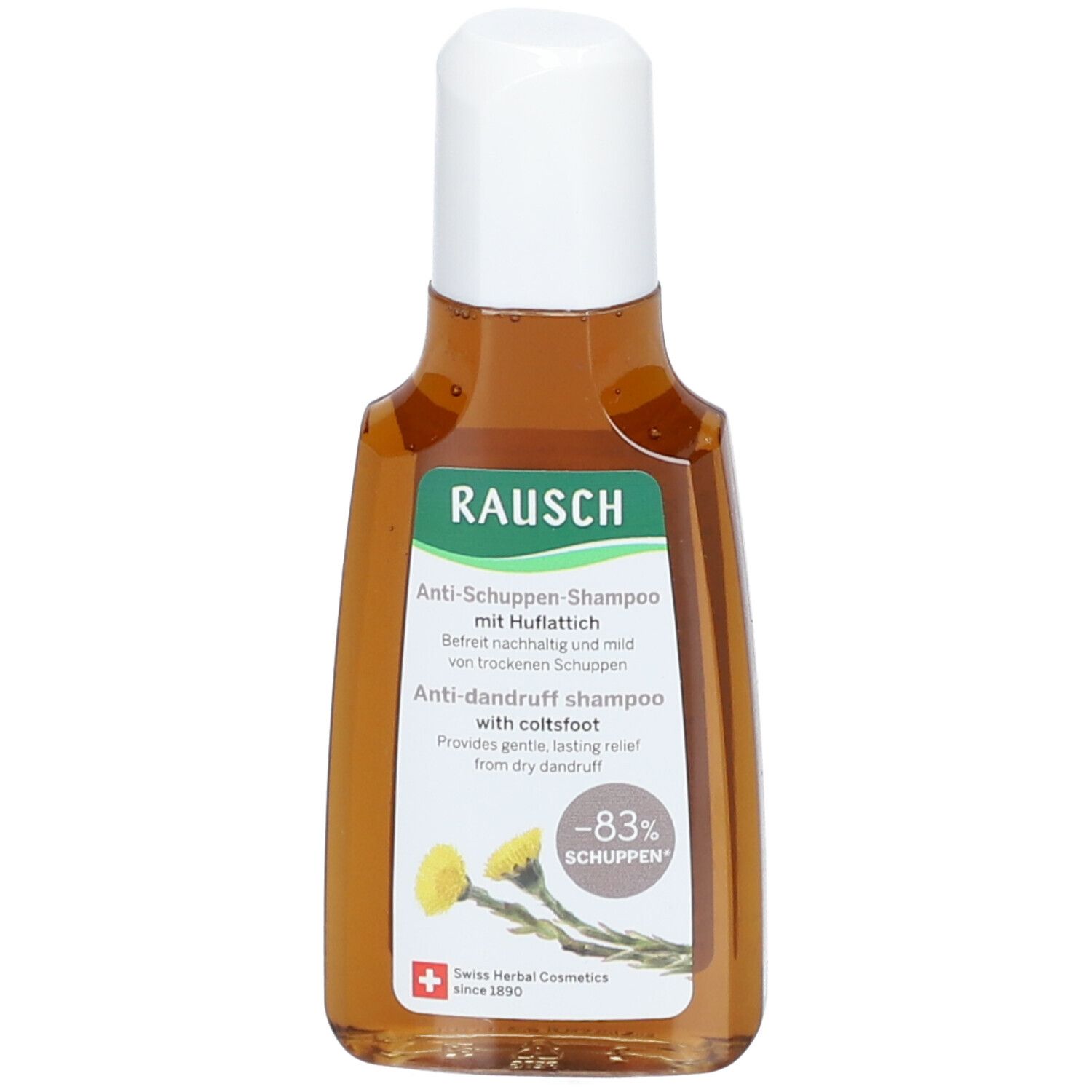 Rausch Anti-Schuppen-Shampoo mit Huflattich 40 ml Shampoo