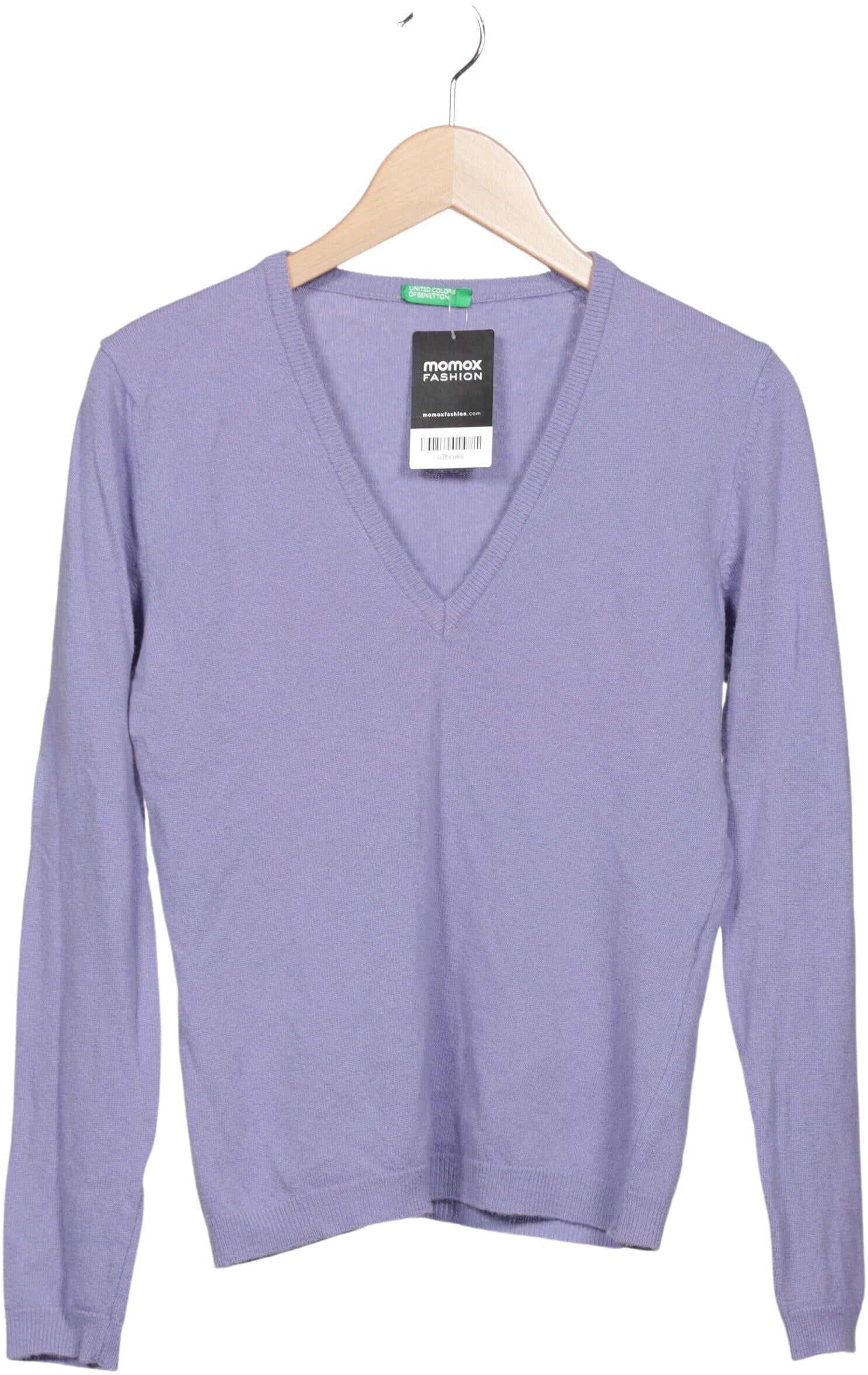 United Colors OF Benetton Damen Pullover, Lila, Gr. M, Wolle - Second Hand