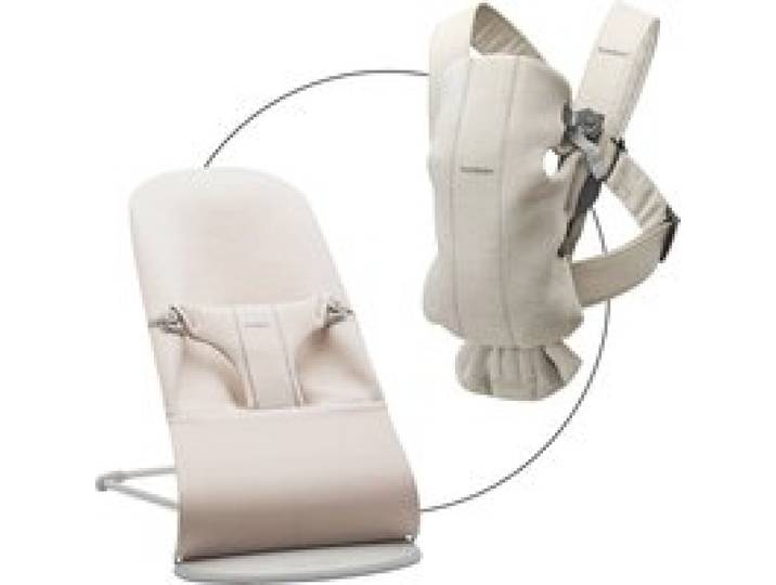 Bundle Babywippe Bliss 3D & Babytrage Mini 3D