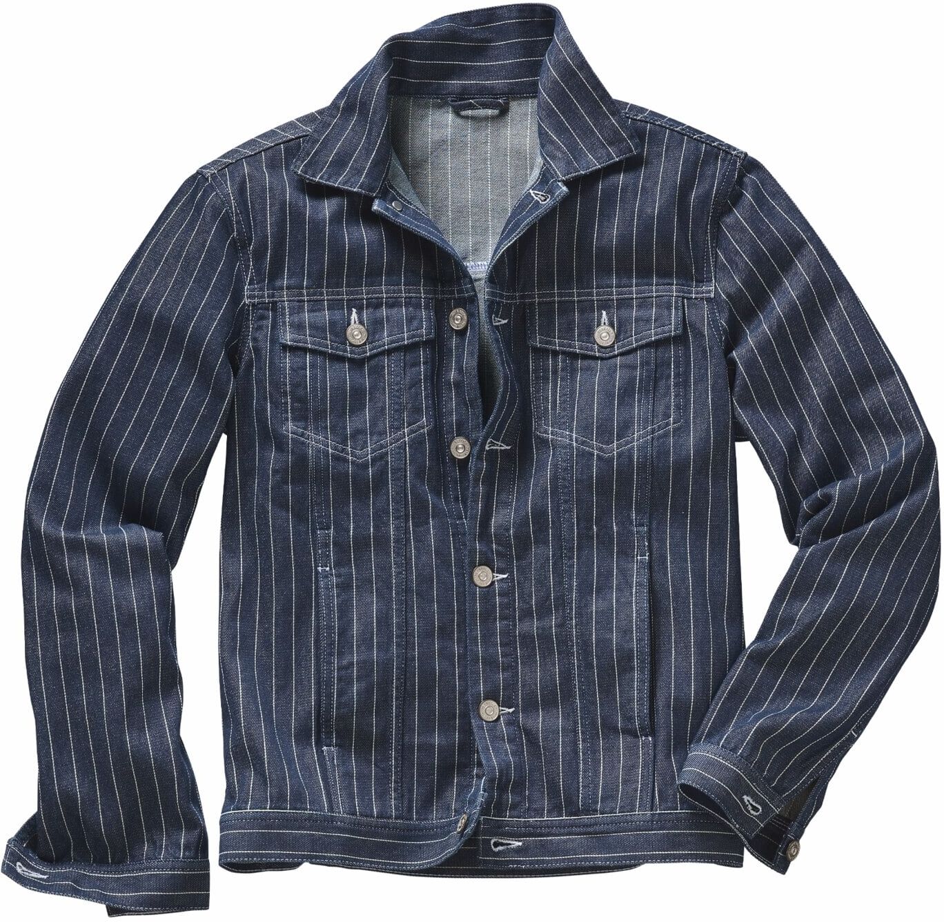 Mey & Edlich Streifzüge-Jeansjacke Blau 48