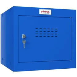 Phoenix, Tresor, Safe Würfelspind 44l klein Türschloss blau (44 l)