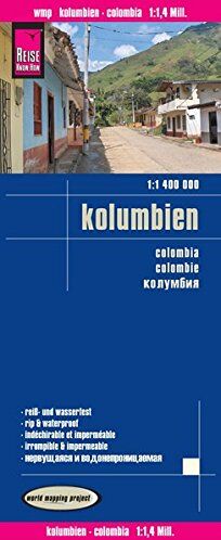 Reise Know-How Verlag Peter Rump, Reise Know-How Verlag - Reise Know-How Landkarte Kolumbien (1:1.400.000): world mapping project - Preis vom 15.10.2026 23:06:25 h