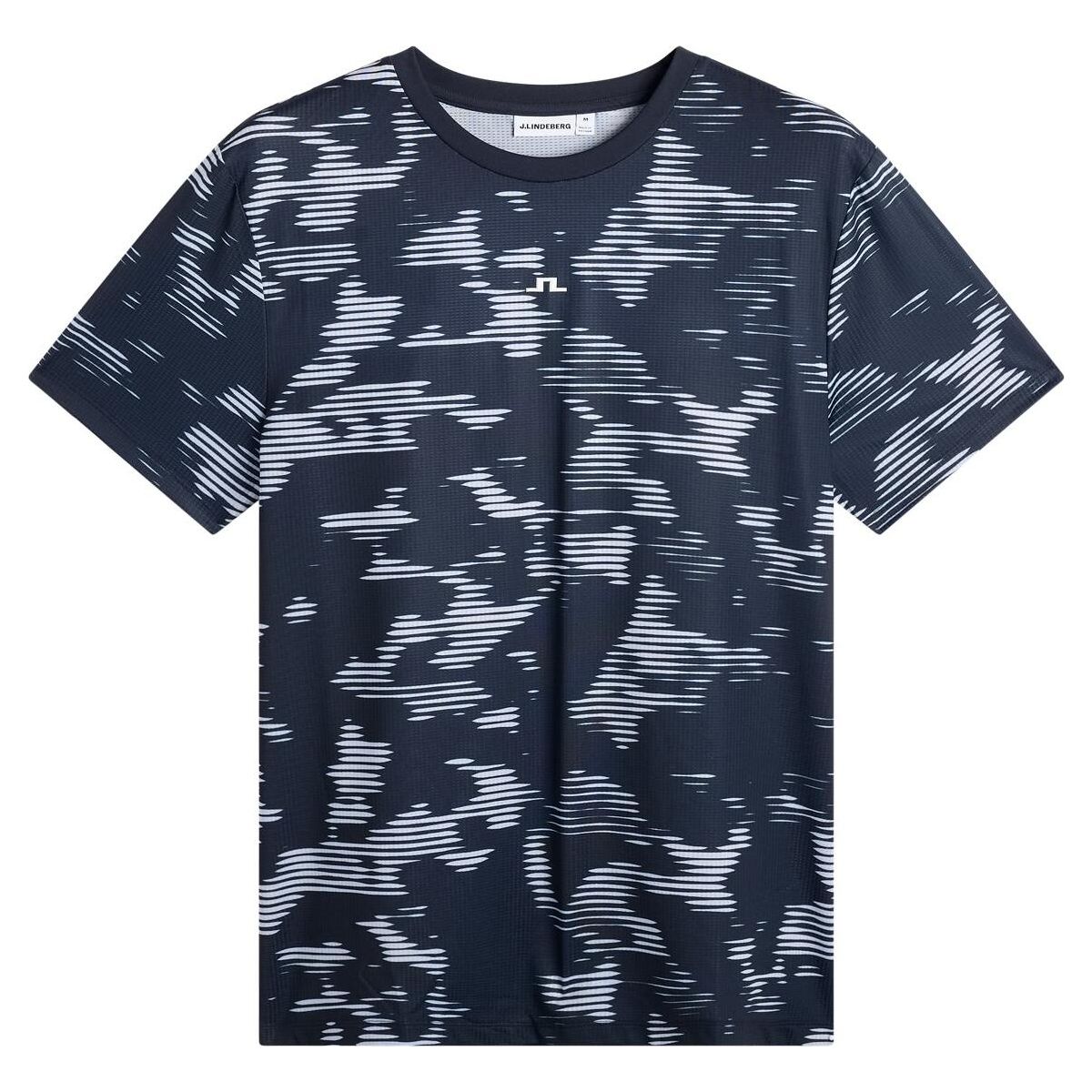 J.Lindeberg Josip Printed T-shirt clay purple heather l (Q301) L RMJT15582-Q301-L