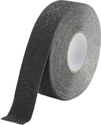 Antirutschband Durable Duraline Grip+, verformbar, für Innen & Außen, DIN 51130, selbstklebend, grobkörnige Beschichtung, 1 Rolle mit L 15 m x B 50 mm, Aluminium, schwarz