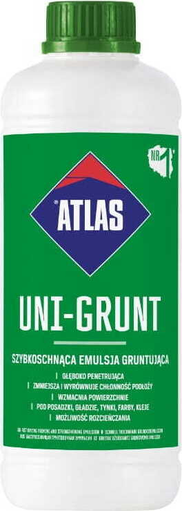 Atlas Uni-Grunt snel drogende basisemulsie, 1 liter