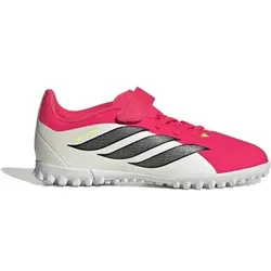 ADIDAS Kinder Fussball-Hartplatzschuhe PREDATOR CLUB Hook-and-Loop Turf Kids, Größe 29 in Rot Rot