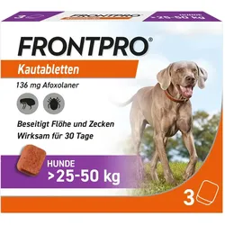 Frontpro 136 mg Hund 25-50