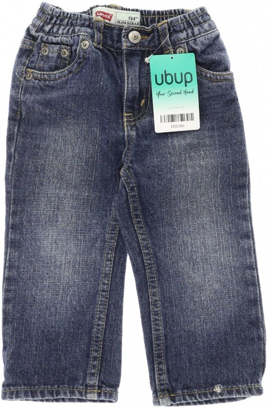 Levis Mädchen Jeans, Blau, Gr. EU 80, Baumwolle - Second Hand